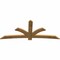 Ekena Millwork Davenport Rough Sawn Timber Gable Bracket, Western Red Cedar, 96"W x 40"H x 2"D x 6"F, 10/12 Pitch GBW096X40X0206DAV00RWR - alternate 5